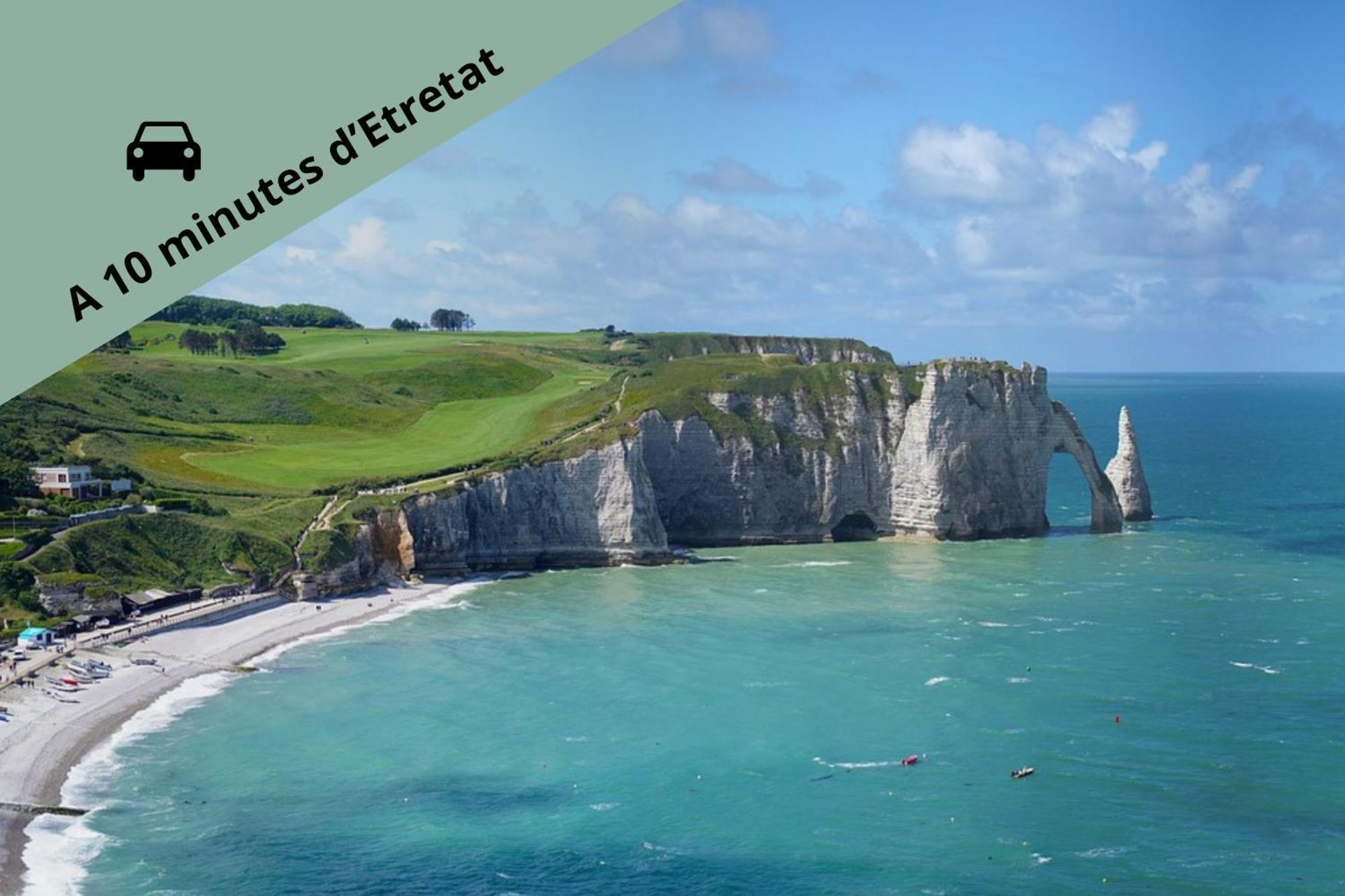 Apartmán Escapade A 10 Min D'Etretat Criquetot-lʼEsneval Exteriér fotografie